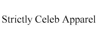 STRICTLY CELEB APPAREL trademark