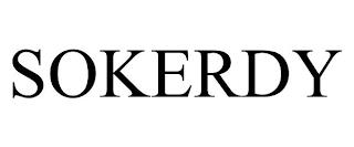 SOKERDY trademark