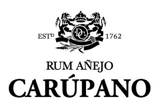 RUM AÑEJO CARÚPANO ESTD DC 1762 trademark