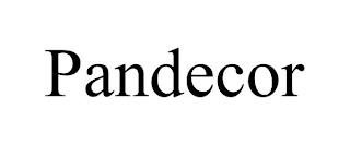 PANDECOR trademark