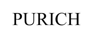 PURICH trademark