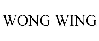 WONG WING trademark