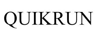 QUIKRUN trademark