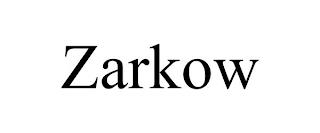 ZARKOW trademark