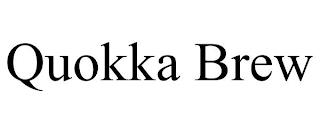 QUOKKA BREW trademark