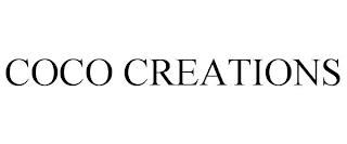 COCO CREATIONS trademark