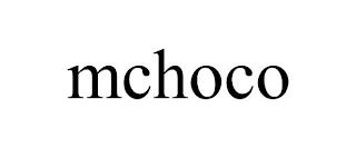 MCHOCO trademark