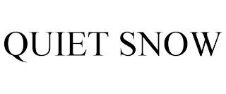 QUIET SNOW trademark