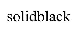 SOLIDBLACK trademark