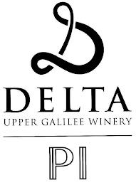 D DELTA UPPER GALILEE WINERY PI trademark