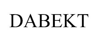 DABEKT trademark