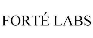 FORTÉ LABS trademark