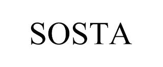 SOSTA trademark