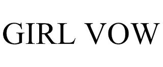 GIRL VOW trademark