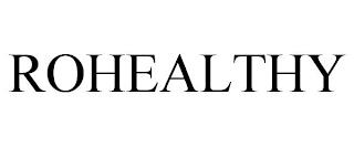 ROHEALTHY trademark