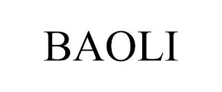 BAOLI trademark