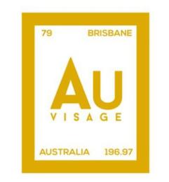 AU VISAGE 79 BRISBANE AUSTRALIA 196.97 trademark