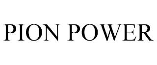 PION POWER trademark