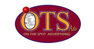 OTS ADS ON THE SPOT ADVERTISING trademark