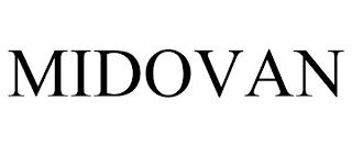 MIDOVAN trademark