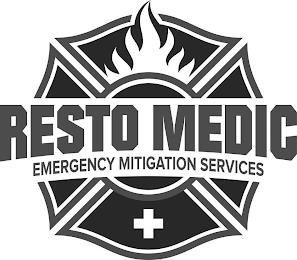 RESTO MEDIC EMERGENCY MITIGATION SERVICES trademark