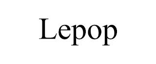 LEPOP trademark