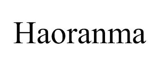 HAORANMA trademark