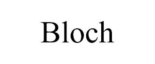 BLOCH trademark