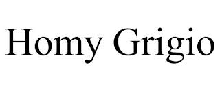 HOMY GRIGIO trademark