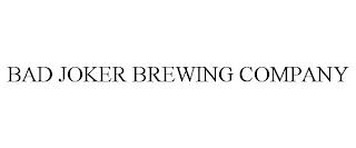 BAD JOKER BREWING COMPANY trademark