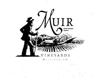 MUIR VINEYARDS MARTINEZ, CA trademark