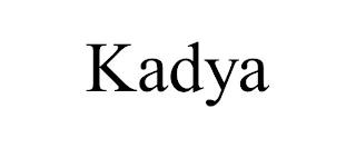 KADYA trademark