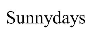 SUNNYDAYS trademark