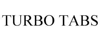 TURBO TABS trademark