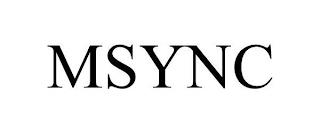 MSYNC trademark