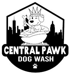 CENTRAL PAWK DOG WASH trademark