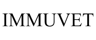 IMMUVET trademark