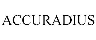 ACCURADIUS trademark