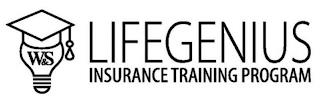 W&S LIFEGENIUS INSURANCE TRAINING PROGRAM trademark