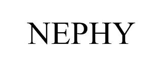 NEPHY trademark