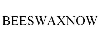 BEESWAXNOW trademark