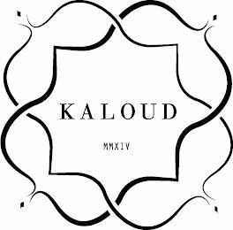 KALOUD MMXIV trademark