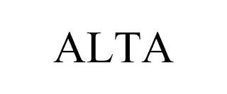 ALTA trademark