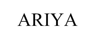 ARIYA trademark