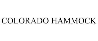 COLORADO HAMMOCK trademark