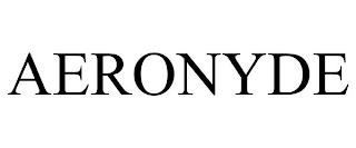 AERONYDE trademark