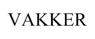 VAKKER trademark