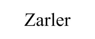 ZARLER trademark