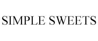 SIMPLE SWEETS trademark