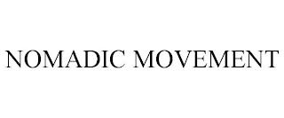 NOMADIC MOVEMENT trademark